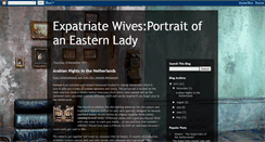 Desktop Screenshot of expatriatewiveseasternlady.blogspot.com