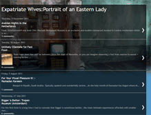 Tablet Screenshot of expatriatewiveseasternlady.blogspot.com