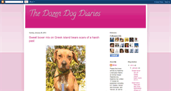 Desktop Screenshot of dozendogdiaries.blogspot.com