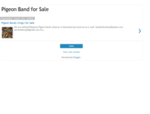 Tablet Screenshot of pigeon-band4sale.blogspot.com