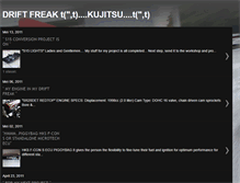 Tablet Screenshot of kujitsu-driftfreak.blogspot.com