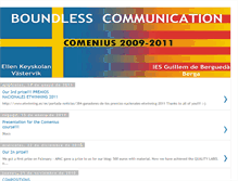 Tablet Screenshot of boundlesscommunication.blogspot.com