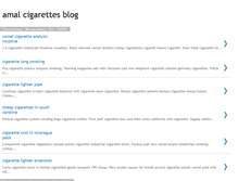 Tablet Screenshot of amalcigarettesblog.blogspot.com