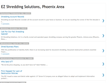 Tablet Screenshot of ezshreddingsolutions.blogspot.com