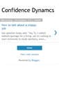Mobile Screenshot of confidence-dynamics.blogspot.com