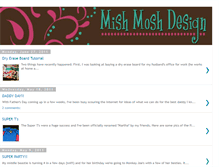 Tablet Screenshot of mishmoshdesign.blogspot.com