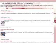 Tablet Screenshot of divinemothermural.blogspot.com