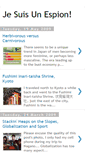 Mobile Screenshot of jesuisunespion.blogspot.com