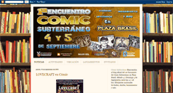 Desktop Screenshot of comicsubterraneo.blogspot.com