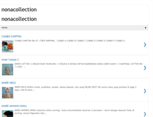 Tablet Screenshot of nonanonacollection.blogspot.com