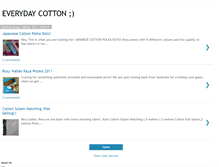 Tablet Screenshot of cottoneveryday.blogspot.com