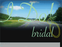Tablet Screenshot of idobridalutah.blogspot.com