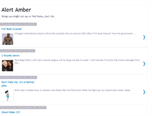 Tablet Screenshot of alertambernow.blogspot.com