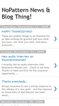 Mobile Screenshot of nopattern.blogspot.com