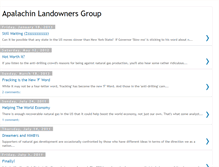 Tablet Screenshot of apalachinlandowners.blogspot.com