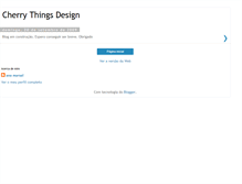 Tablet Screenshot of cherrythingsdesign.blogspot.com