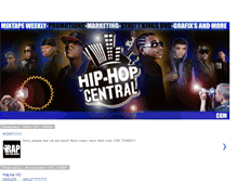 Tablet Screenshot of hiphoptrackscentral.blogspot.com