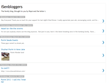 Tablet Screenshot of isenbloggers.blogspot.com