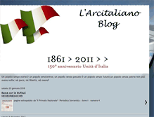 Tablet Screenshot of larcitaliano.blogspot.com