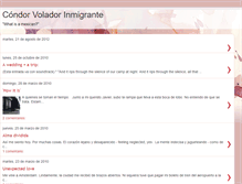Tablet Screenshot of condorvoladorinmigrante.blogspot.com