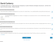 Tablet Screenshot of davecarberry.blogspot.com
