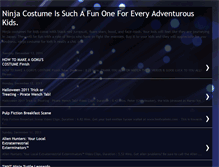Tablet Screenshot of ninjacostumesforkids.blogspot.com