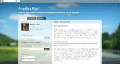 Desktop Screenshot of amplifiedkids.blogspot.com