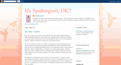 Desktop Screenshot of itsspattergroitok.blogspot.com