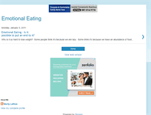 Tablet Screenshot of emotionaleatingsolutions.blogspot.com
