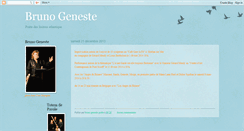 Desktop Screenshot of brunogenestepoet.blogspot.com