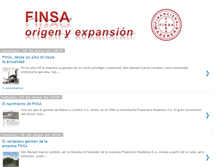Tablet Screenshot of informacionfinsa.blogspot.com