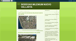 Desktop Screenshot of bodegasmilenium.blogspot.com