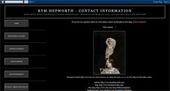 Desktop Screenshot of kymhepworthcontact.blogspot.com