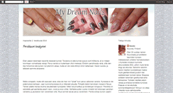 Desktop Screenshot of mydreamnails.blogspot.com