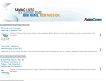 Tablet Screenshot of fastercures.blogspot.com