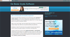 Desktop Screenshot of bestegratissoftware.blogspot.com