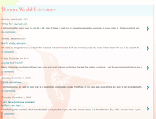 Tablet Screenshot of honorsworldlit.blogspot.com