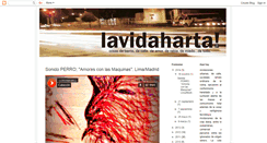 Desktop Screenshot of lavidaharta.blogspot.com