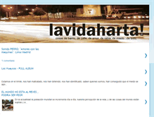 Tablet Screenshot of lavidaharta.blogspot.com