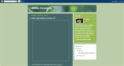 Desktop Screenshot of kitboochronicles.blogspot.com
