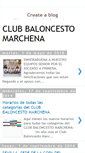 Mobile Screenshot of clubbaloncestomarchena.blogspot.com