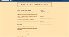 Desktop Screenshot of kostathefishmonger.blogspot.com