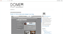 Desktop Screenshot of projectdome.blogspot.com