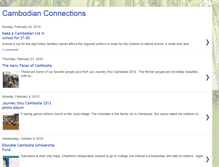 Tablet Screenshot of cambodianconnections.blogspot.com