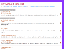 Tablet Screenshot of europacalcio.blogspot.com