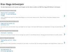 Tablet Screenshot of antwerpenkravmaga.blogspot.com
