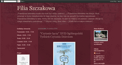 Desktop Screenshot of filiaszczakowa.blogspot.com