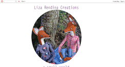 Desktop Screenshot of lizarendinacreations.blogspot.com