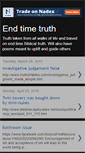 Mobile Screenshot of endtimetruthseeker.blogspot.com