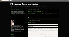 Desktop Screenshot of educaconsciente.blogspot.com